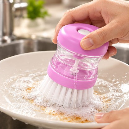 Aventrax Soap-Dispensing Cleaning Brush