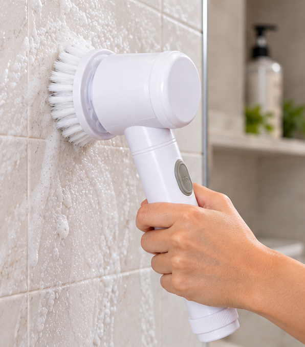 Aventrax 5-in-1 Electric Spin Cleaning Brush