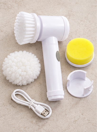 Aventrax 5-in-1 Electric Spin Cleaning Brush
