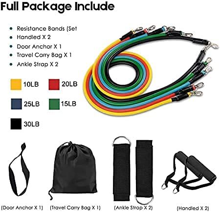RESISTANCE BAND SET FOR HOME AND GYM WORKOUTS