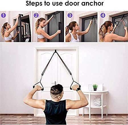 RESISTANCE BAND SET FOR HOME AND GYM WORKOUTS