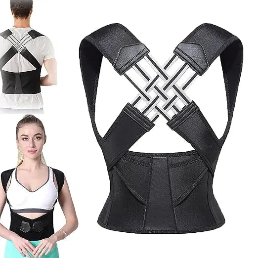 Adjustable Invisible Back Posture Corrector Brace for Men & Women