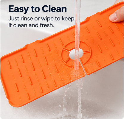 Silicone Sink Faucet Drip Protector – Water Splash & Drip Catcher