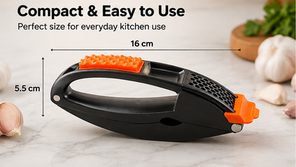 Multifunctional Garlic Press – Easy Garlic Crushing & Preparation