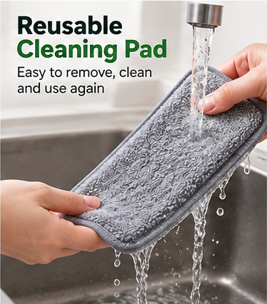Rotating Flat Mop – 360° Cleaning for Floors & Hard-to-Reach Areas