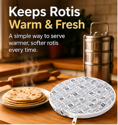 Insulated Roti Cover – Keeps Rotis Warm & Fresh