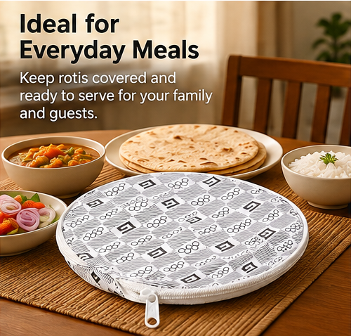 Insulated Roti Cover – Keeps Rotis Warm & Fresh